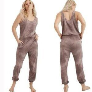 Aerie brown jumpsuit Large American Eagle onesie
